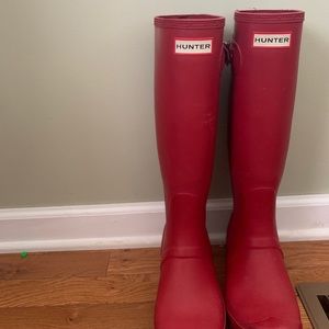 Hunter boots !!